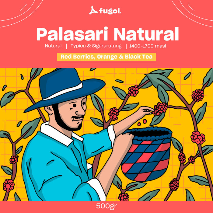 

Biji Kopi Arabika Palasari Natural (500 Gr) Specialty Coffee Beans