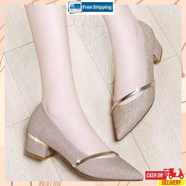 Heels Tertutup Kondangan Haihils Perempuan Terbaru Sandal Hak Tinggi Sandl Heals High Heels Pesta Wa