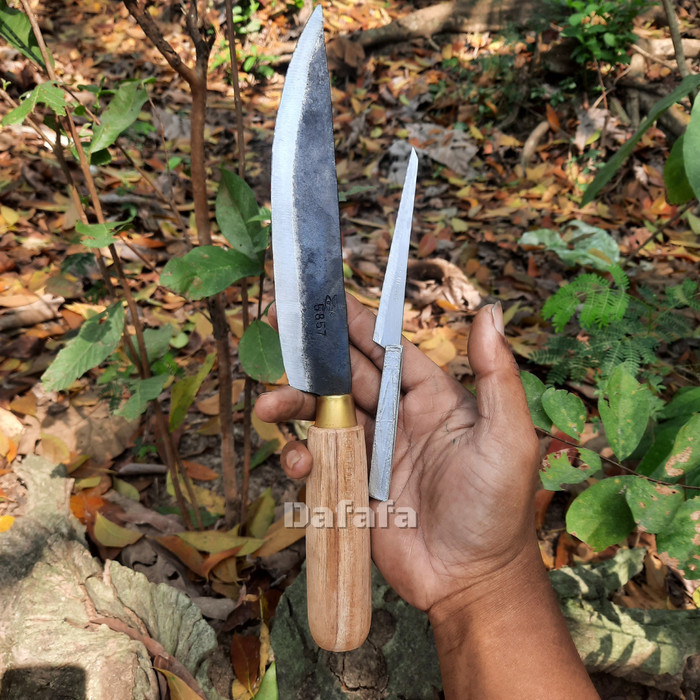 PISAU DAGING SUPER TAJAM BONUS PISAU USUS - PISAU SESET KULIT DAN