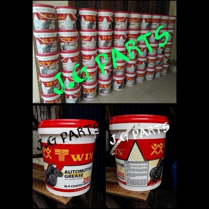 Chassis Grease/Stempet/Pelumas/Gemuk - Win/Twin 15 Kg/ 1 Pail