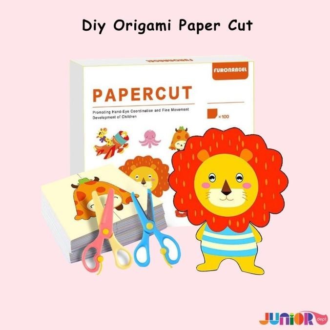 

Diy Origami Paper Cut / Paper Craft / Latihan Menggunting / Prakarya