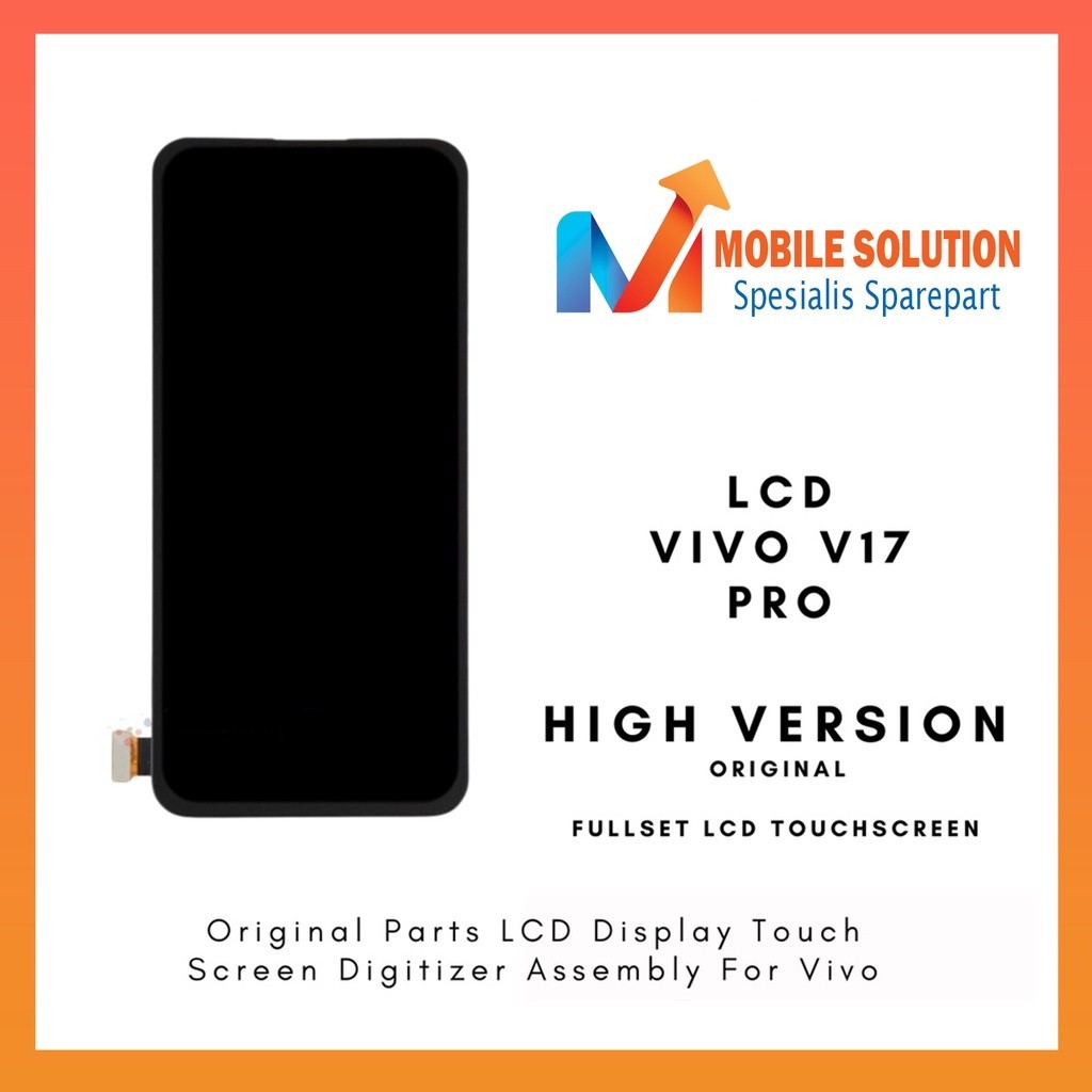 Grosir LCD Vivo V17 Pro / Vivo V19 Pro ORIGINAL 100% Fingerprint Fullset Touchscreen Garansi 1 Bulan