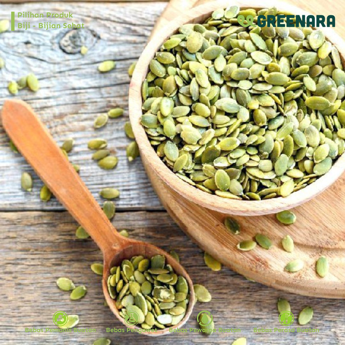 

Andan Biji Labu Panggang 100Gr / Roasted Pumpkin Seed