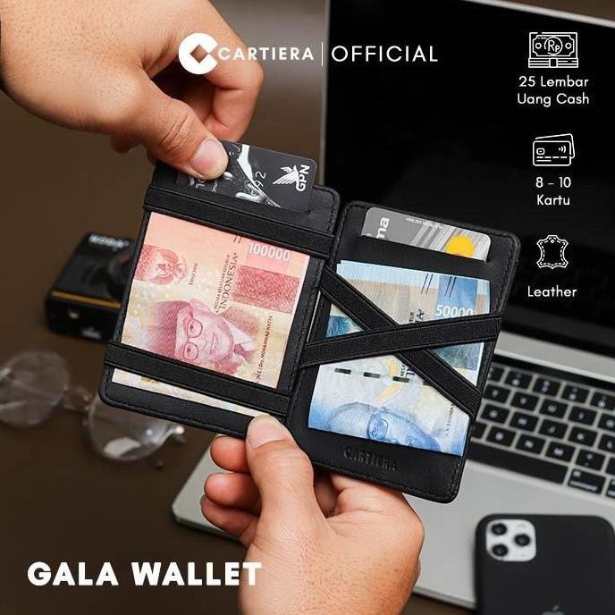 Cartiera - GALA Wallet - Dompet Pria Dompet Wanita (Kartu & Uang)