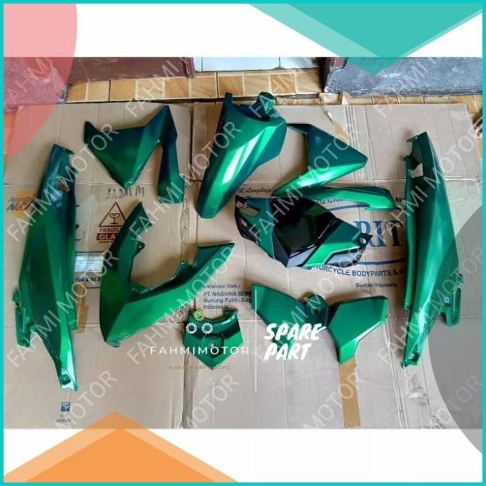 fullset body halus Honda Vario 125 150 LED 2016-2017 hijau candy 13m4y