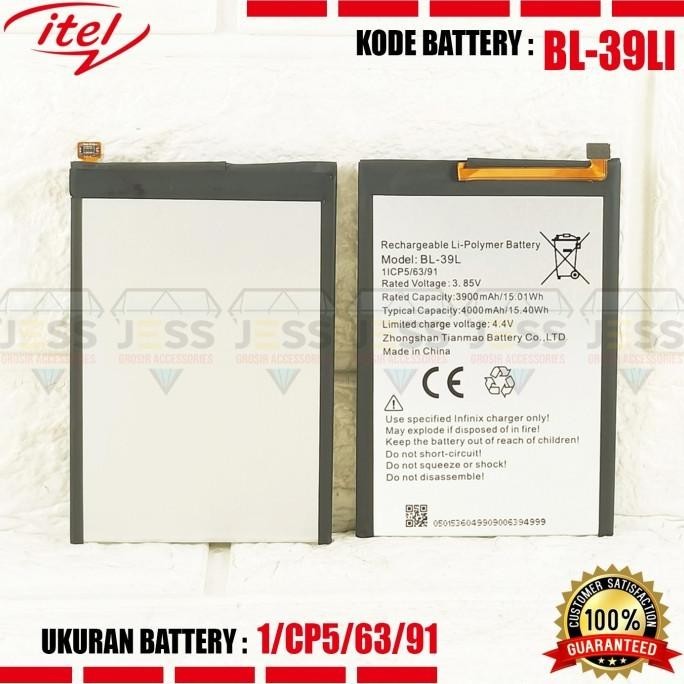 Terbaru Baterai Battery Bl-39Li Bl39Li Itel Vision 1 Pro - L6502