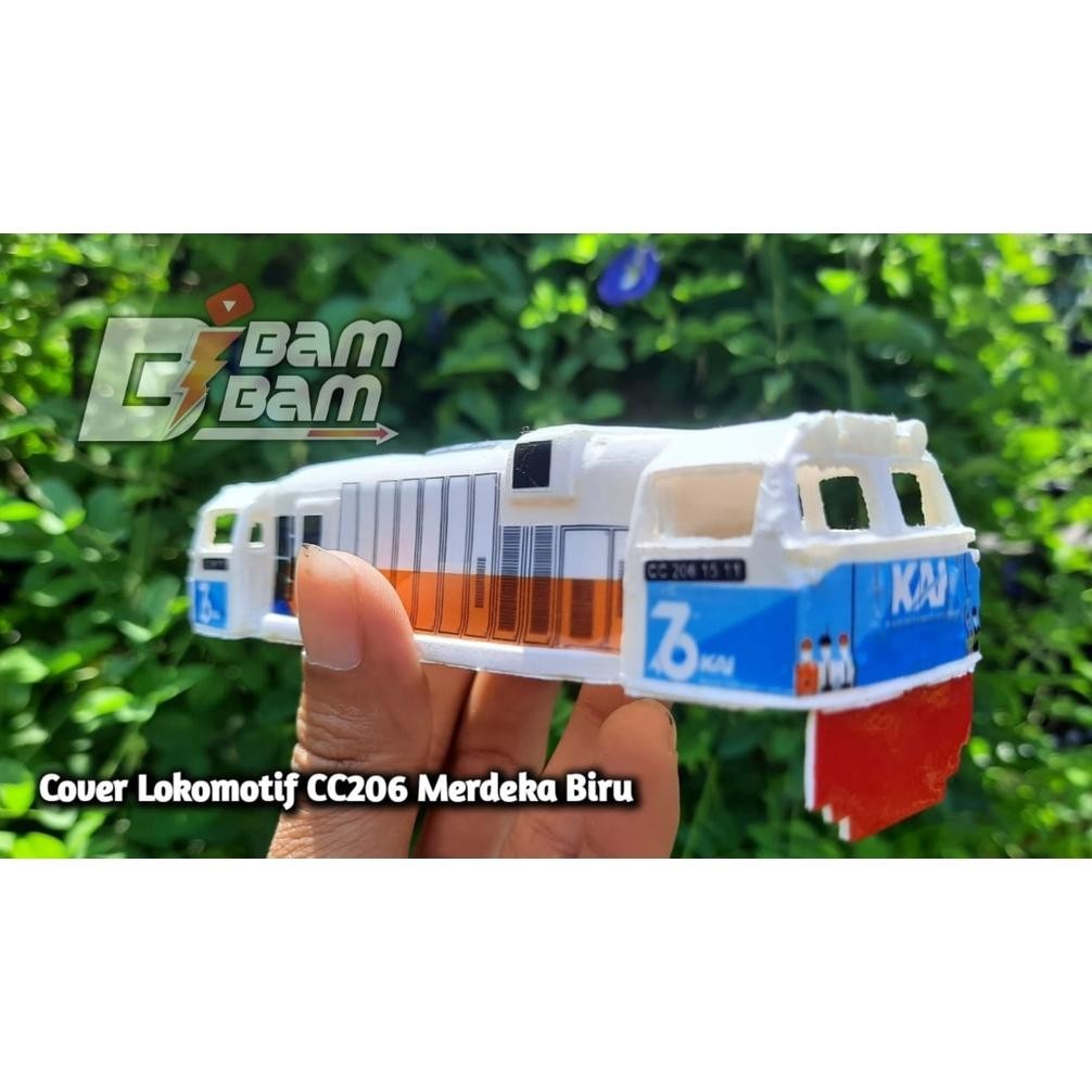 Spesial Diskon Mainan Kereta Api // Lokomotif Cc206 Double Dinamo Bisa Di Cas - Bibam Bibam Kai773