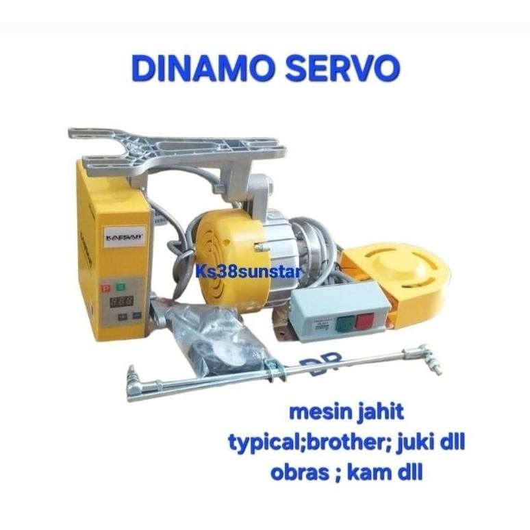 CODE123 - Dinamo servo takatori/kaesar mesin jahit typical + vambelt