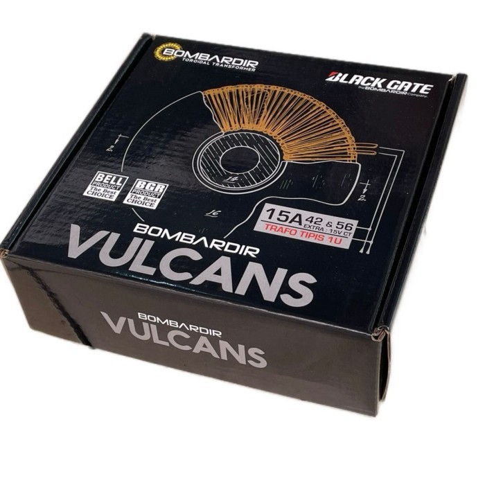 Trafo Donat 15A 56V-42V CT TIPIS 1U Vulcans Bombardir Travo Toroid Vulcans Bombardir 15 Amper CT 56