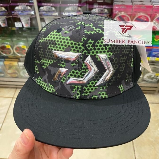 Topi Mancing Daiwa Model Snapback Original Ca 60221