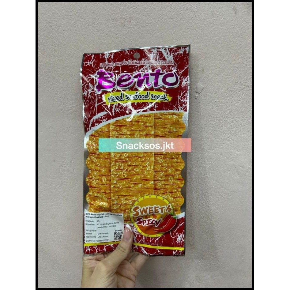 

[24Gr] Bento Squid Seafood Thailand Hot&Spicy / Sweet&Spicy / Namprik
