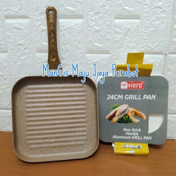 ------] panggangan 24 cm square grill pan Viera