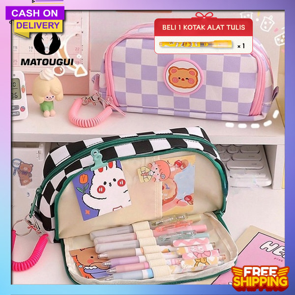 

Dosgep Sosgrib Polpoint Trendi Murah Tempat Kotak Pnsil Kasual Cas Pencil Bestseller Case Penyimpanan Pensil Berkualitas Dusgrip Anak Kapasitas Besar Kuliahan Dusgrib Kualitas Premium Ts Pengsil Premium 2024 Dusgreab Pou Matougui - Kartun Beruang Pensil