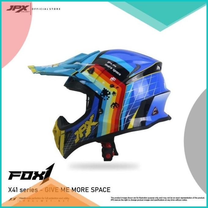 Helm JPX FOX1 FOX 1 FULL FACE X41 - GIVE ME MORE SPACE 13m4yZ4 last st