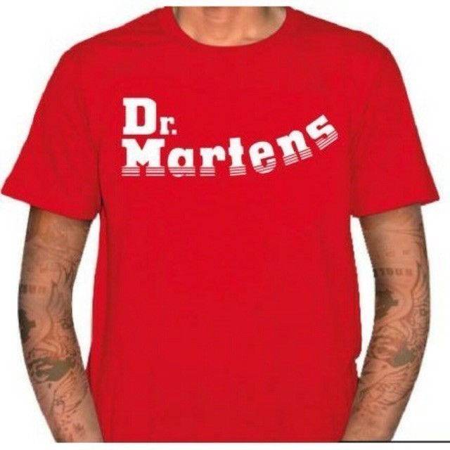 Kaos T Shirt Pria Dr Martens Dokmart