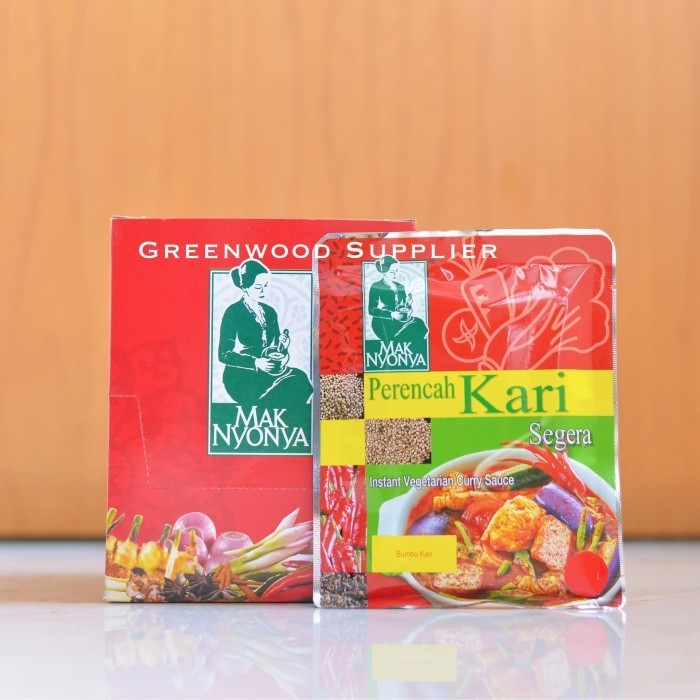 

Brom Bumbu Kari Vegetarian Mak Nyonya -100G (Import Malaysia)