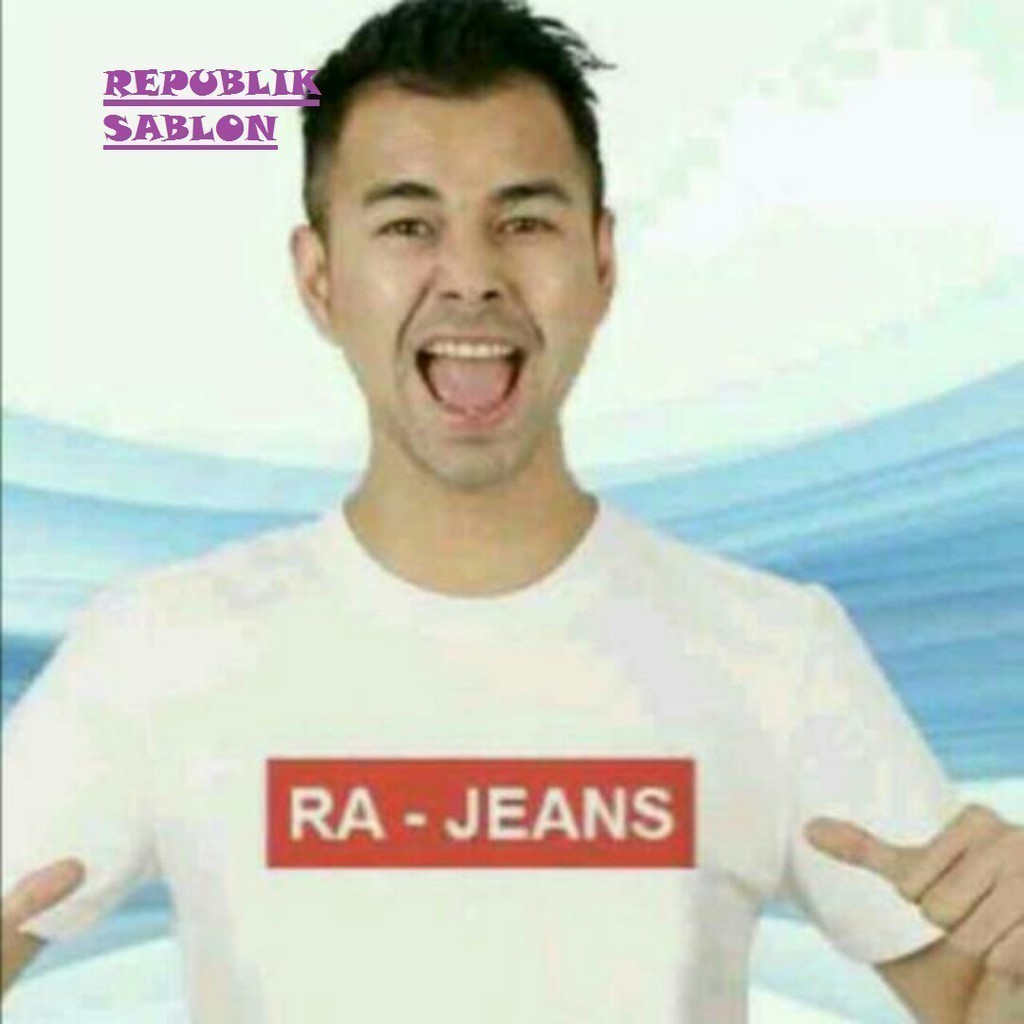 Kaos T Shirt Pria Raffi Ahmad