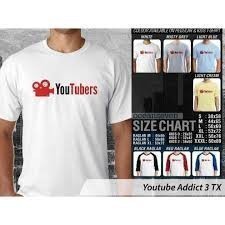 Kaos T Shirt Pria Youtubers Youtube