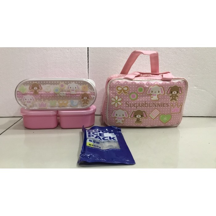 Tas Makan Anak Sanrio Sugar Bunnies