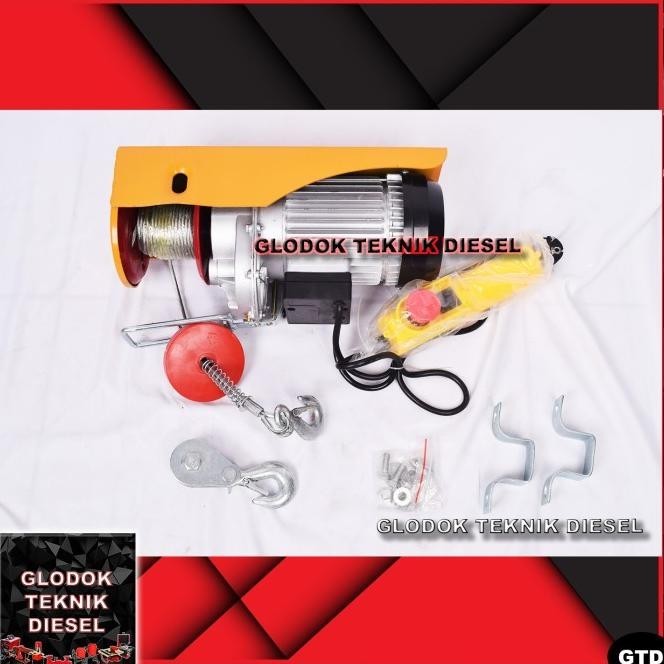 Mini Electric Hoist 600 Kg Takel Listrik Pa 600 A Rope Hoist Pa600