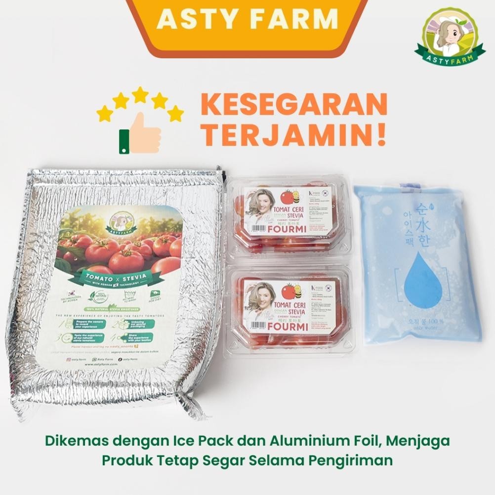 

BN TOMAT CERI STEVIA - RENDAH KALORI TERLARIS