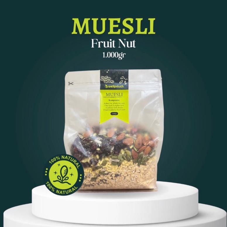 

BN Muesli Fruit and Seed 1kg MURAH ISI LENGKAP - Well Pouch TERLARIS