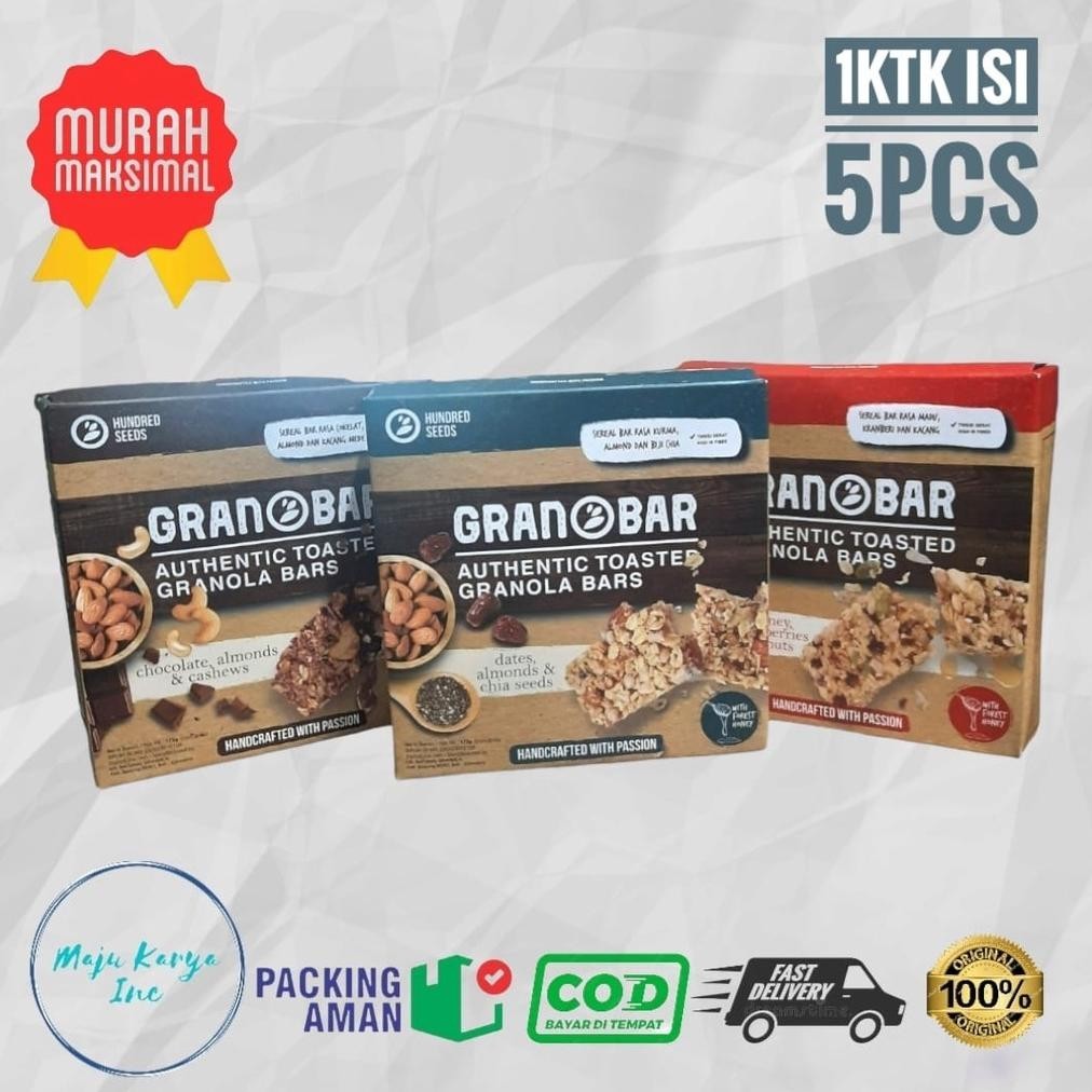 

BN Granobar Hundred Seeds Granola Creation isi 5 pcs TERLARIS