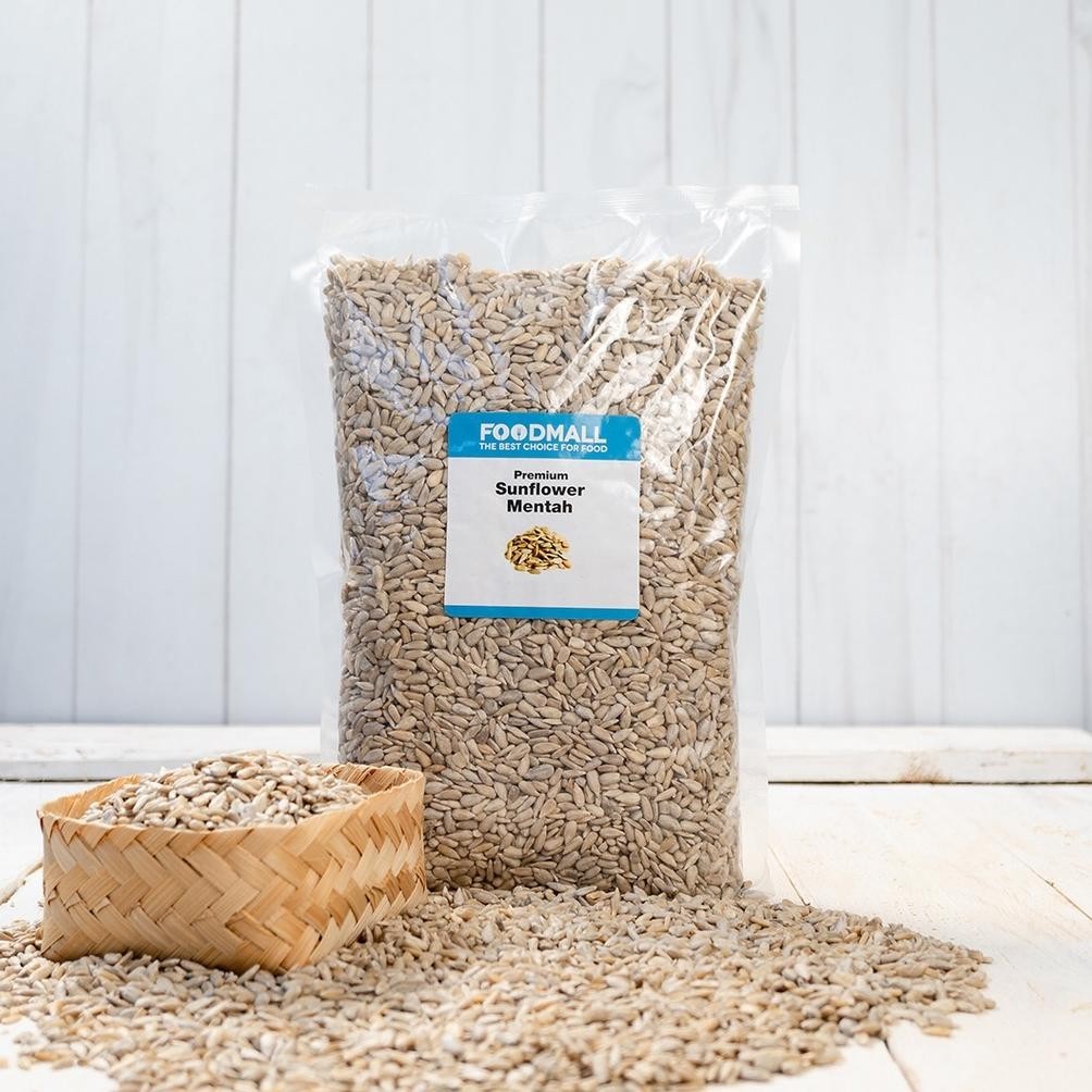 

BN Sunflower Seed MENTAH 1 kg / biji matahari kupas MENTAH TERLARIS