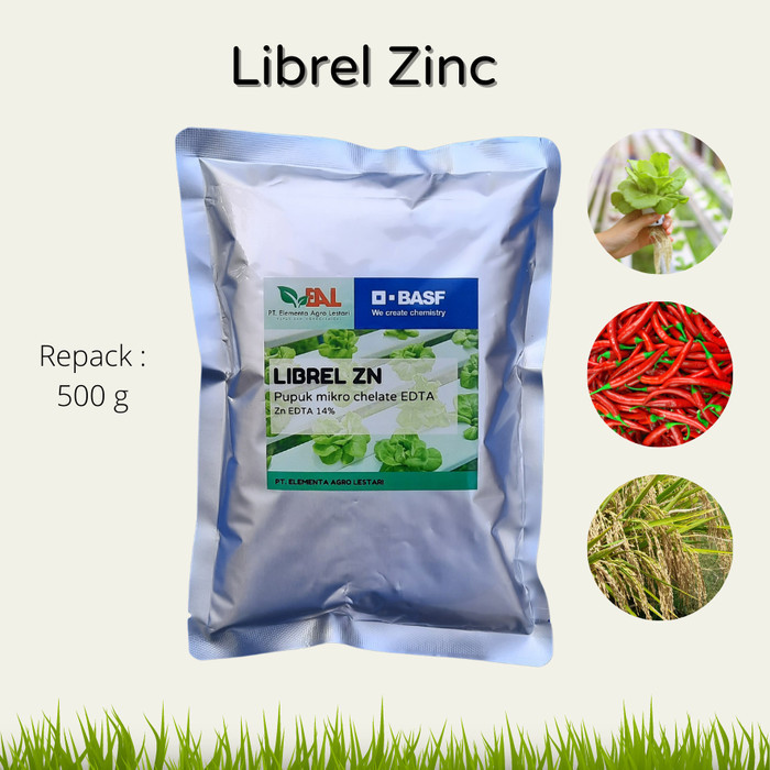 Librel Zn / Zn Edta 15% /Basf = 0,5 Kg