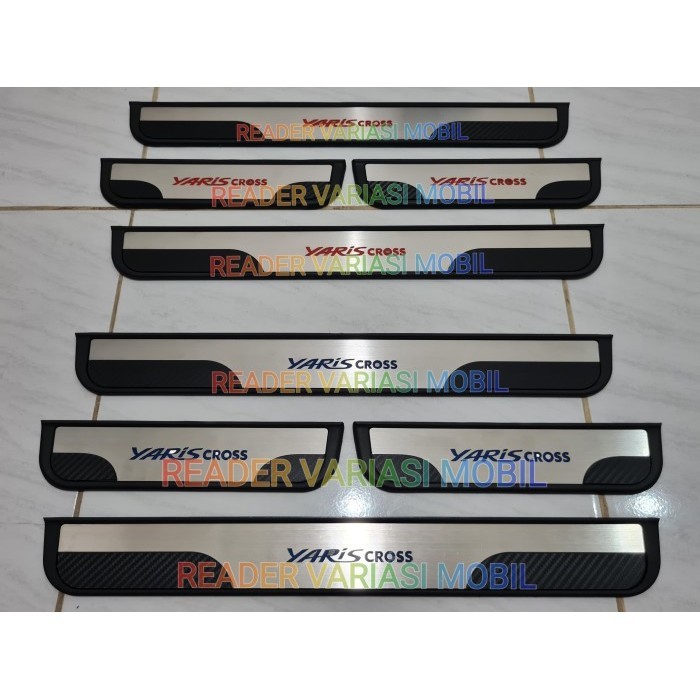 Sill Plate Sillplate Samping Side Scuff Plate Yaris Cross Exclusive