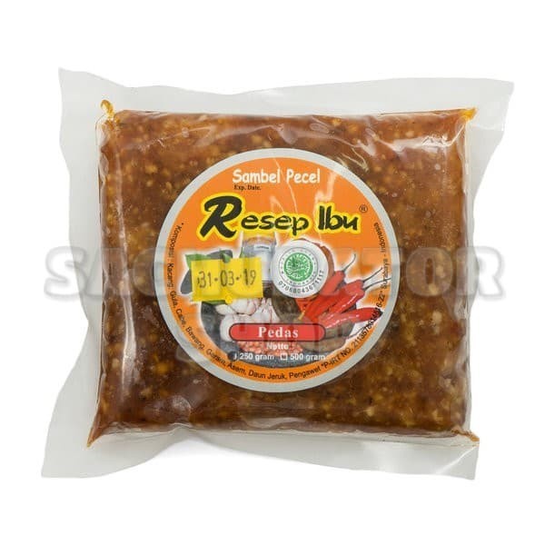 

Bumbu Sambal Sambel Pecel Kacang Tanah Resep Ibu Rasa Pedas