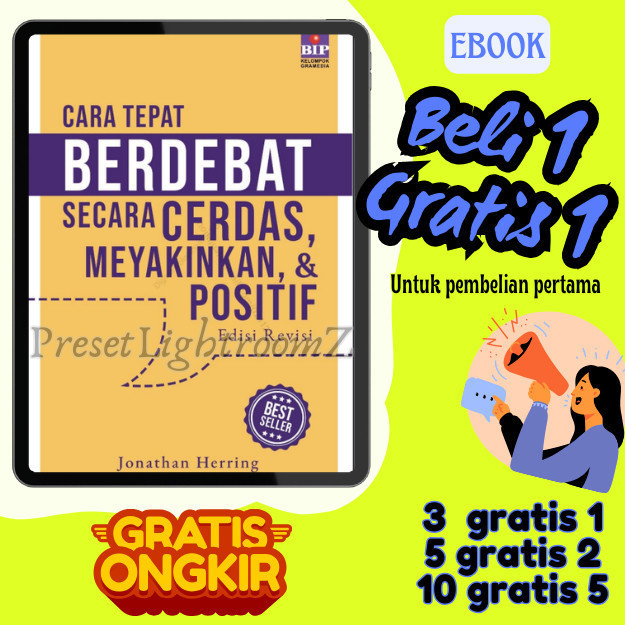 

IND0145 Cara Tepat Berdebat Secara Cerdas, Meyakinkan & Positif / Cara Bersikap Tegas Dalam Segala Situasi- Revisi