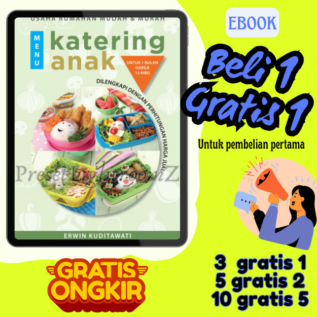 

IND0512 Menu Katering Anak Untuk 1 Bulan 13 Ribu + Dilengkapi Perhitungan Harga Jual- Revisi