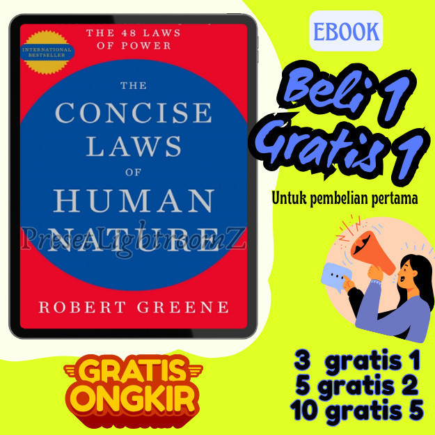 IND0067 The Concise Laws Of Human Nature - Bahasa Indonesia- Revisi