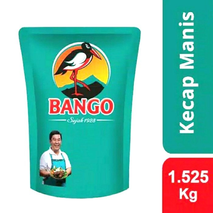 

Kecap Manis Bango 1,525 Kg