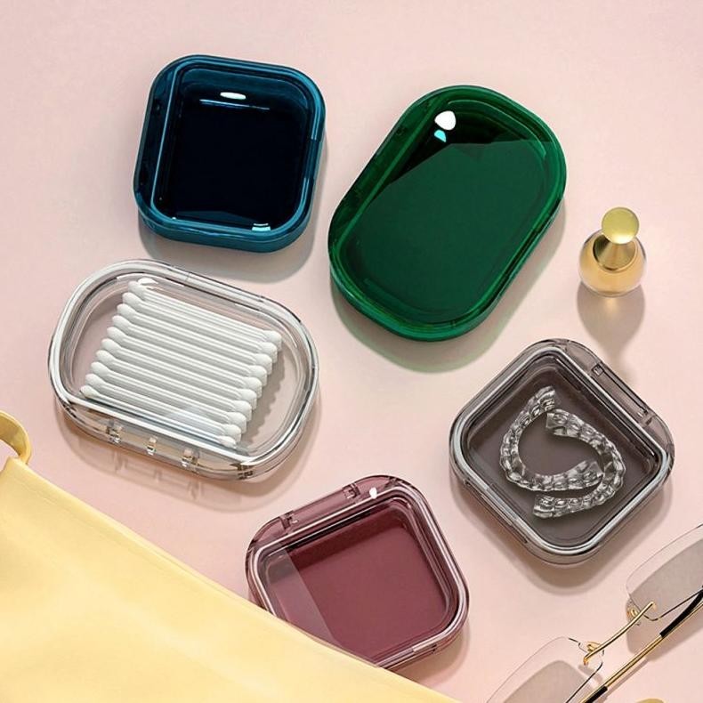 GH Kotak Retainer Gigi/Tempat Retainer Gigi/Kotak Gigi Palsu/Retainer Gigi Kawat/Teeth Box Dental/Ka