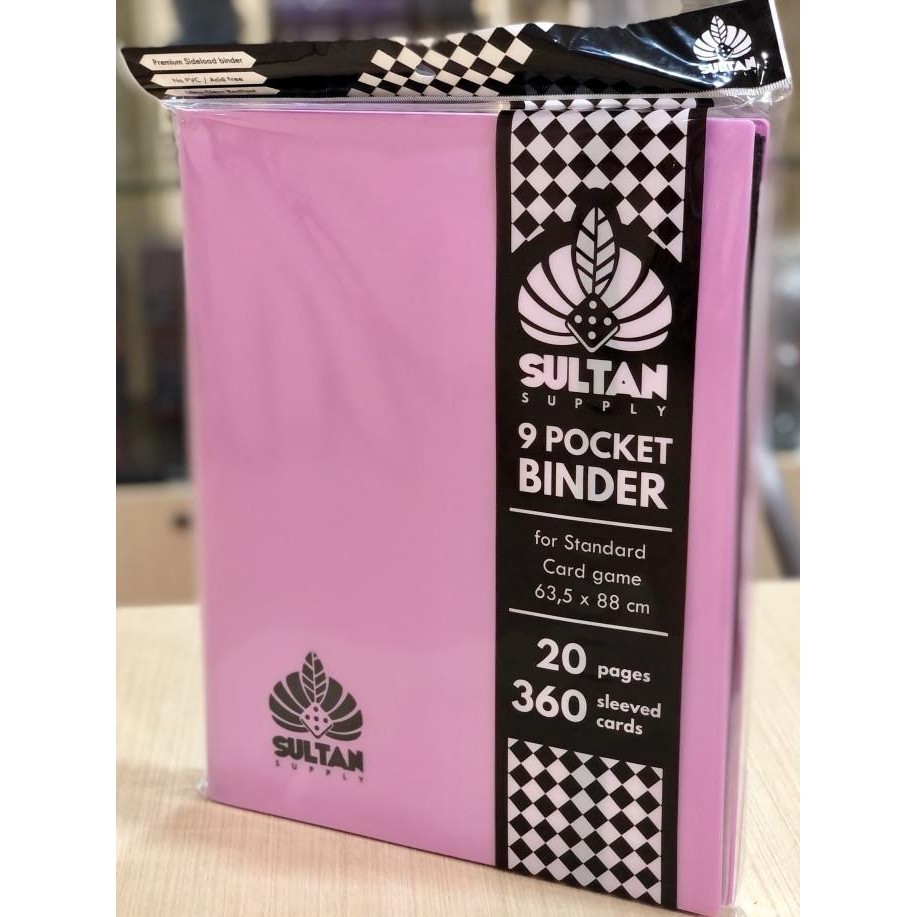 

Sultan 9-Pocket Binder Lilac Kualitas Premium