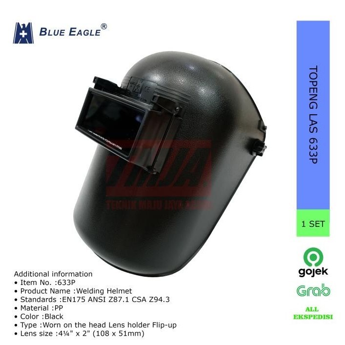 BLUE EAGLE Topeng Las / Kedok Las 633P