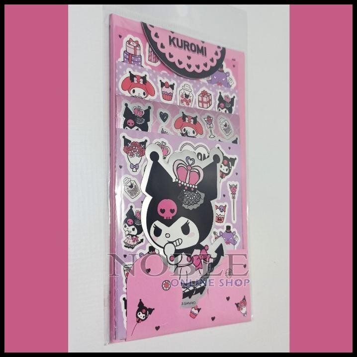 

GRATIS ONGKIR SANRIO STIKER SILVER METALIK KUROMI MELODY METALIC STICKER KARAKTER !!!!!!