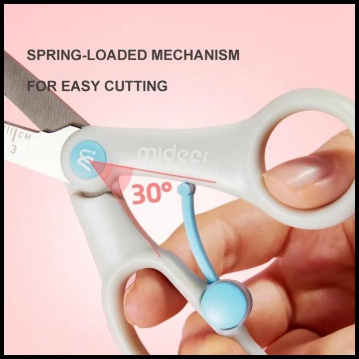 

HOT DEAL MIDEER GUNTING SCISSORS CRAFT MULTIFUNCTIONAL HAND SCISSORS-WATER FOAM