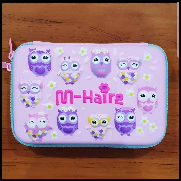 

TERBARU TEMPAT PENSIL M-HAIRE HARDCASE 3D EVA WATERPROOF OWL FANTASY !!!!