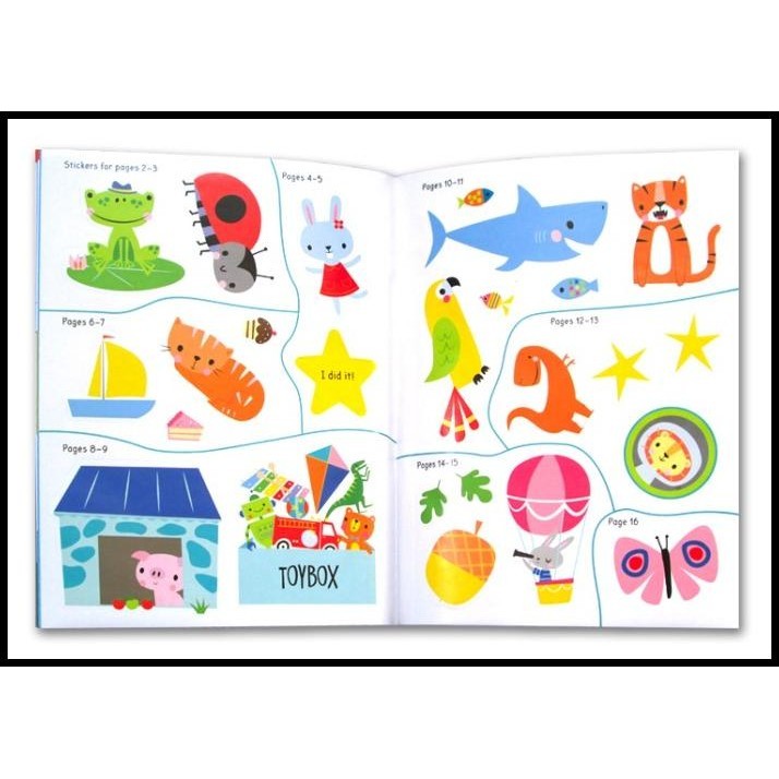 

HOT DEAL 123 STICKER ACTIVITY BOOK - BIG STICKERS FOR LITTLE HANDS !!!!!!!
