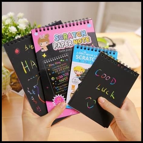 

DISKON NOTES S / SCRATCH PAPER NOTE / GRAFITI PAPER NOTE / BUKU GAMBAR !!