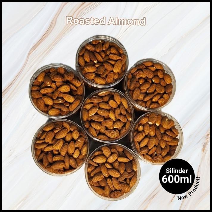

TERMURAH ROASTED WHOLE ALMOND KACANG ALMOND PANGGANG !!
