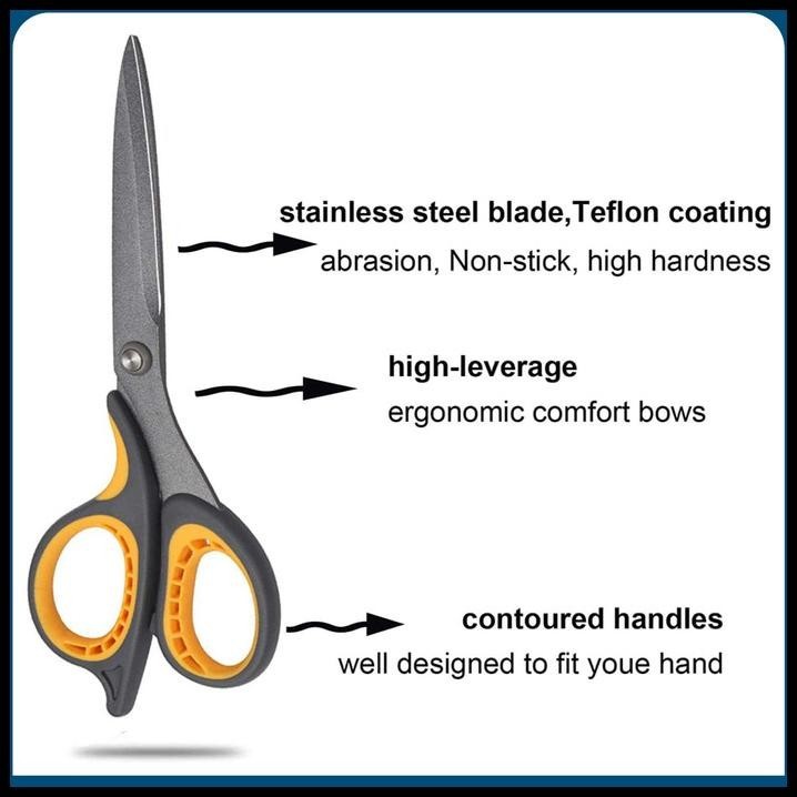 

TERMURAH GUNTING KAIN KERTAS TAJAM MULTIFUNGSI ANTI LENGKET TEFLON COATING