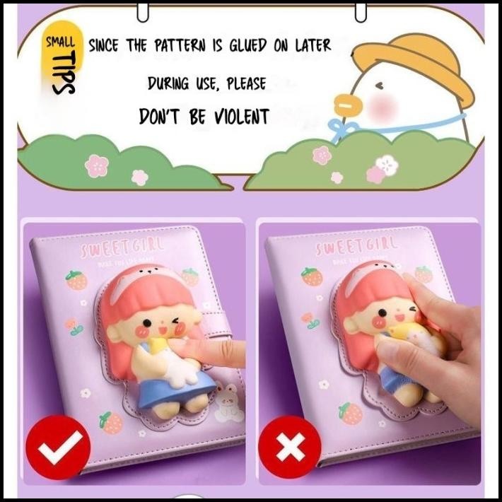 

TERBARU DIARY BOOK BUKU CATATAN SQUISHY DUCK LUCU BUKU AGENDA ANTI SETRES DIAR