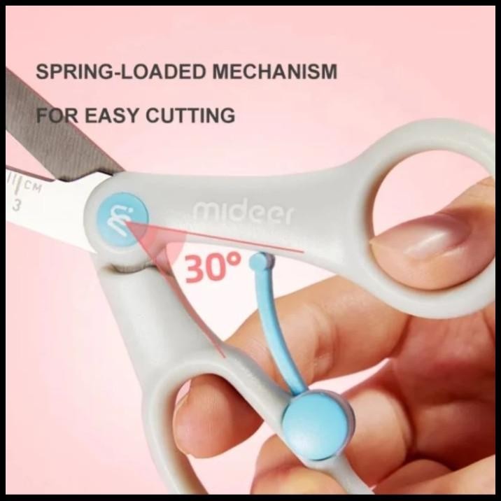 

GRATIS ONGKIR MIDEER METAL CRAFT SCISSORS GUNTING ANAK PRAKARYA METAL !!!!!