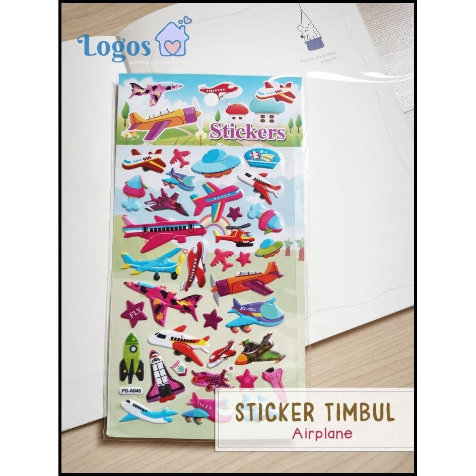 

TERBARU STIKER BUAH TIMBUL PUFF STICKER BANTAL PANJANG FRUITS UTK BELAJAR ANAK !