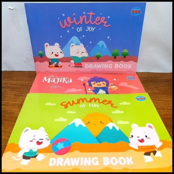 

HOT DEAL BUKU GAMBAR LUCU SIDU A410LEMBAR/TEBAL !!!!