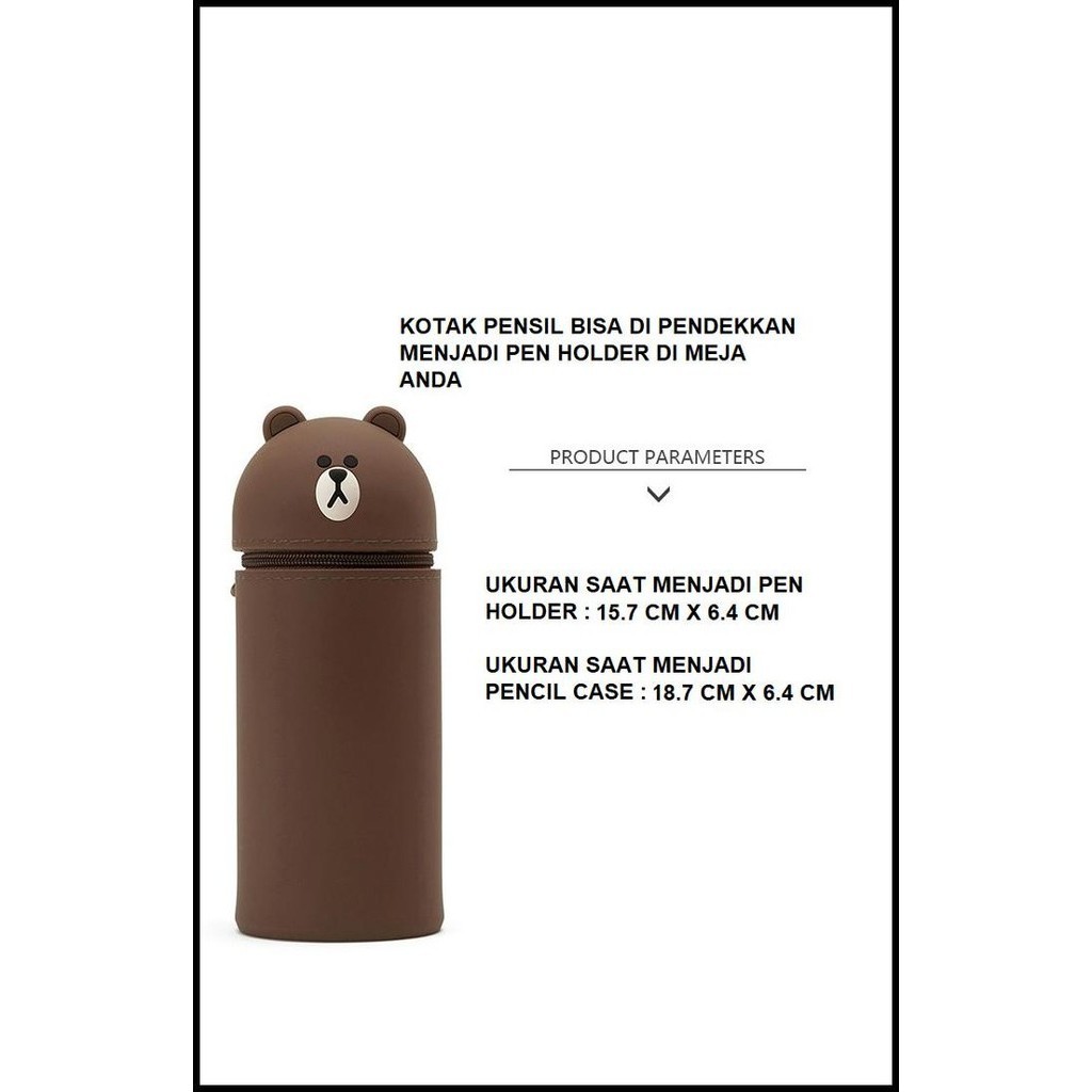 

BEST DEAL TEMPAT PENSIL / KOTAK PENSIL SILICONE DUA FUNGSI PEN HOLDER VS SMIGGLE !!!